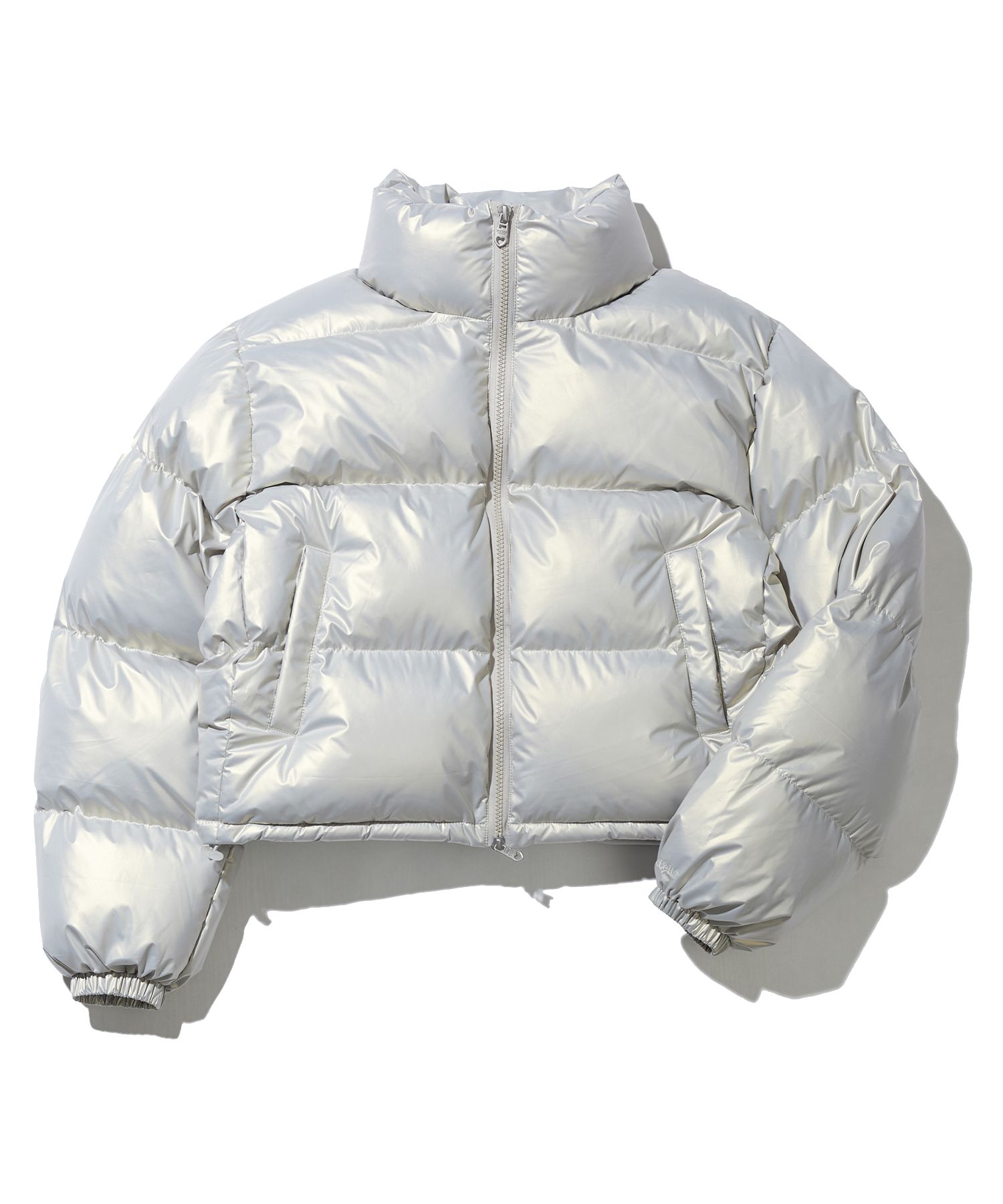 MUSINSA | NICK&NICOLE GLOSSY CROP PUFFER PADDING_4 COLOR