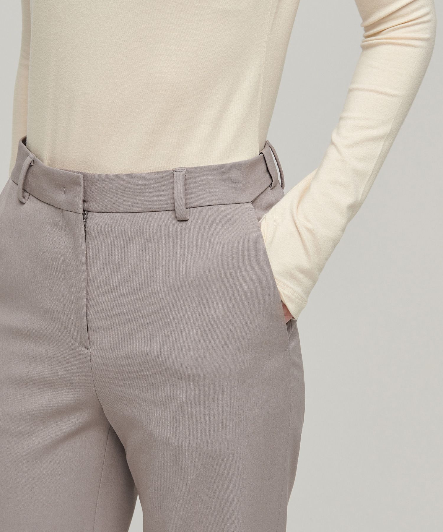 パンツ MUSINSA STANDARD Women's Semi Boot Cut Hidden Banding Slacks MUSINSA | MUSINSA STANDARD WOMAN Women's Semi Bootcut Hidden