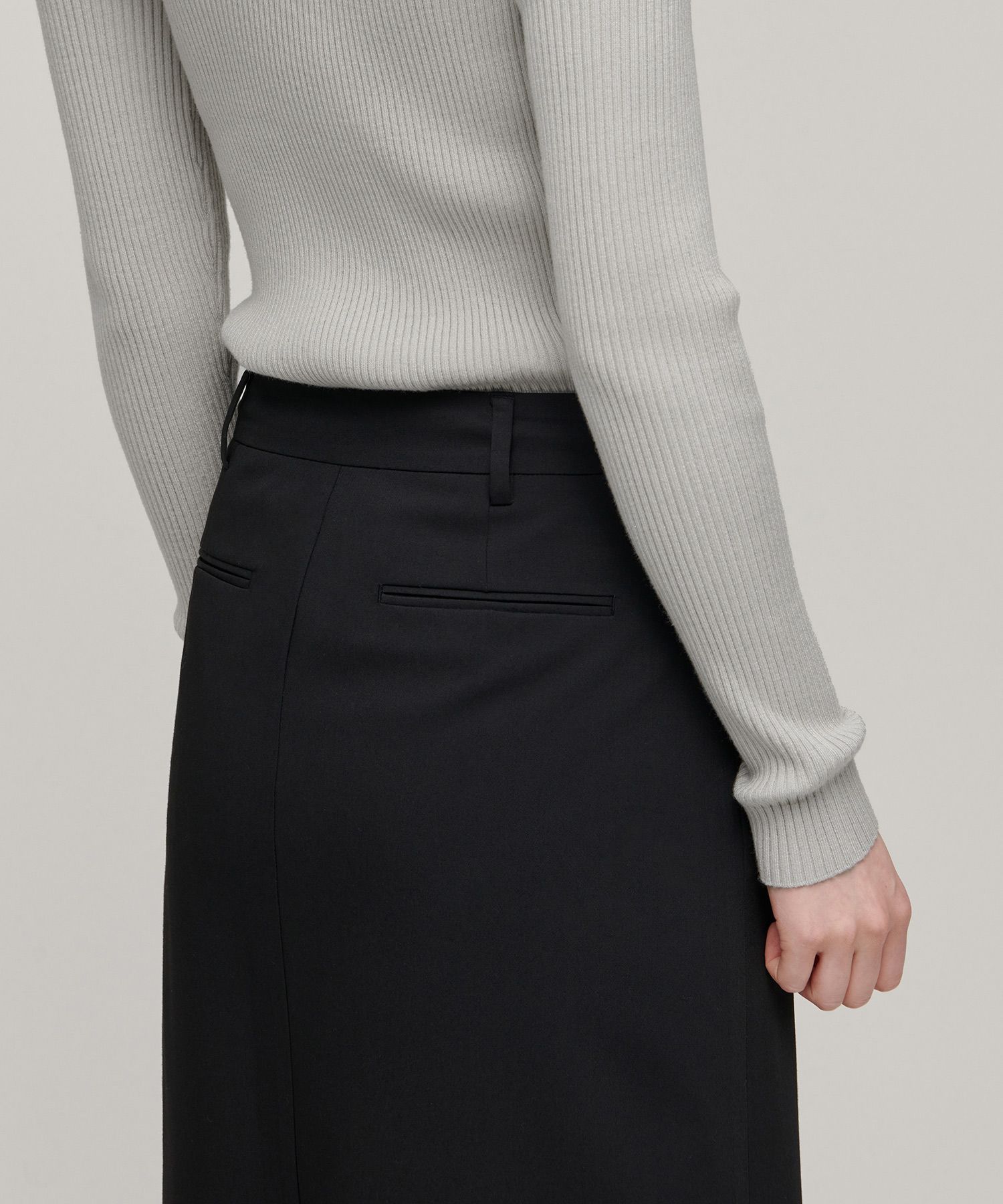 MUSINSA | MUSINSA STANDARD WOMAN Women's Maxi Skirt [Black]