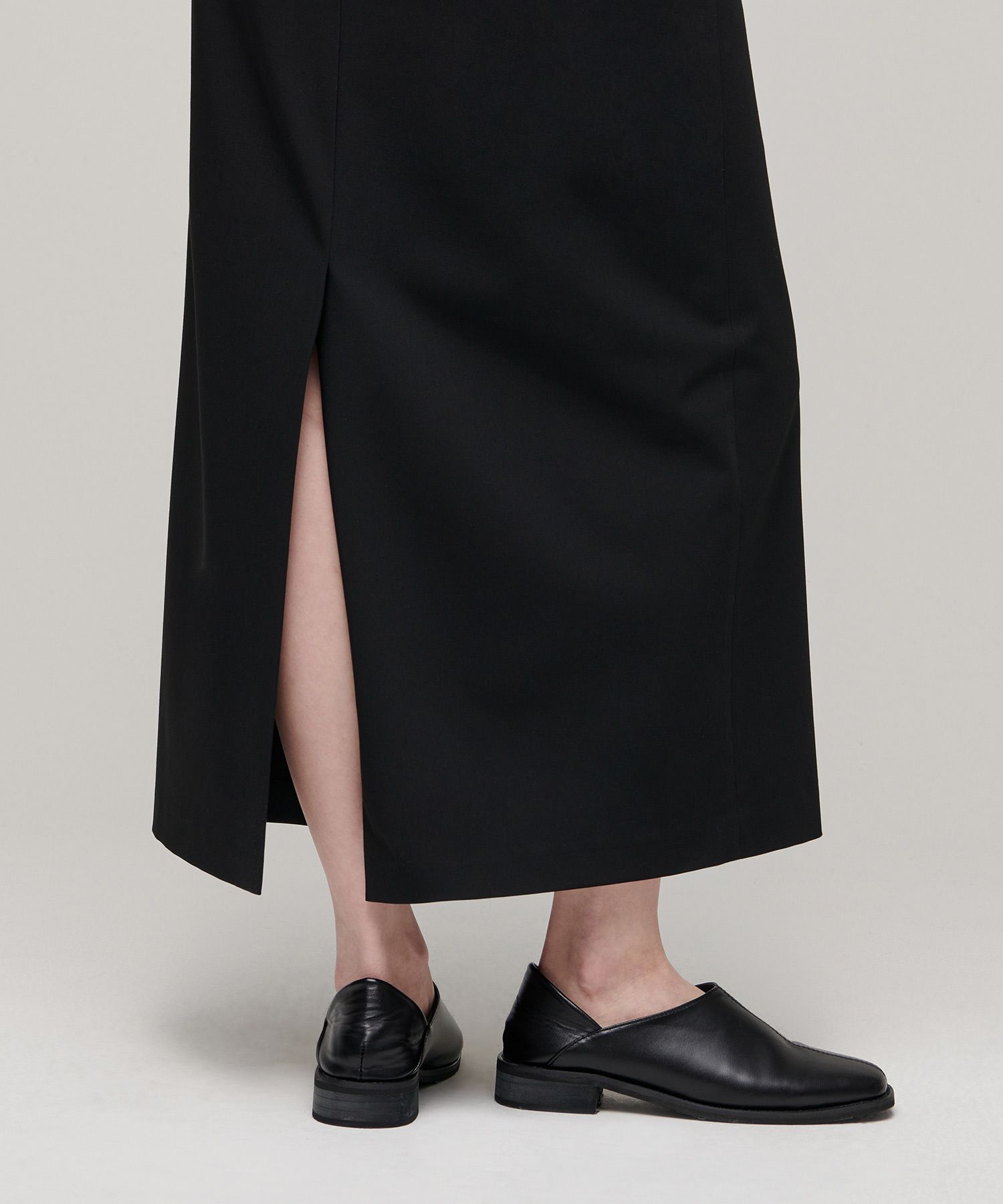 MUSINSA | MUSINSA STANDARD WOMAN Women's Maxi Skirt [Black]