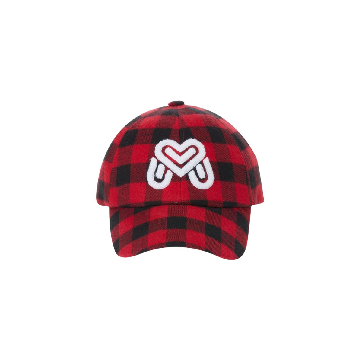 마틴골프(MARTINE GOLF) Boucle Symbol Check Cap_Red