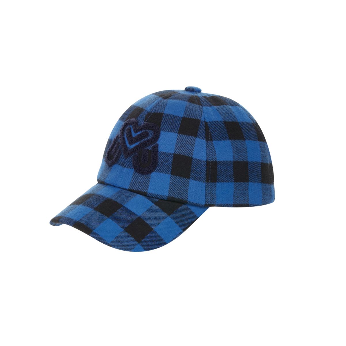 마틴골프(MARTINE GOLF) Boucle Symbol Check Cap_Deep Blue