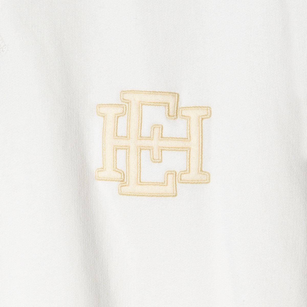 이스트 하버 서플러스(EAST HARBOUR SURPLUS) 로고 프린트 워시드 스웻셔츠 오프 화이트 / BEATLES 56