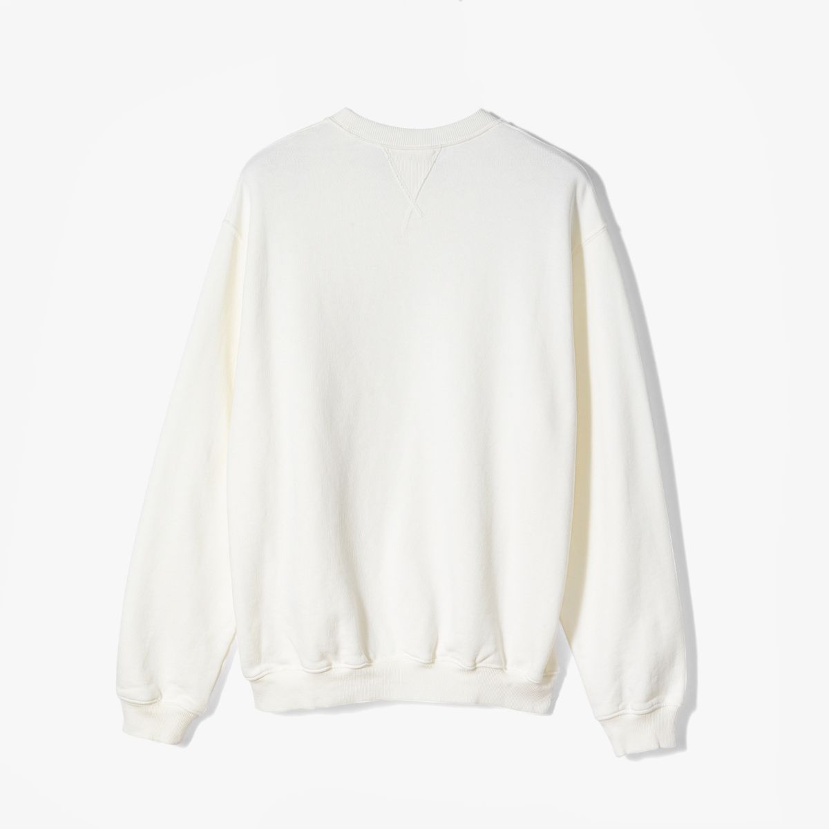 이스트 하버 서플러스(EAST HARBOUR SURPLUS) 로고 프린트 워시드 스웻셔츠 오프 화이트 / BEATLES 56