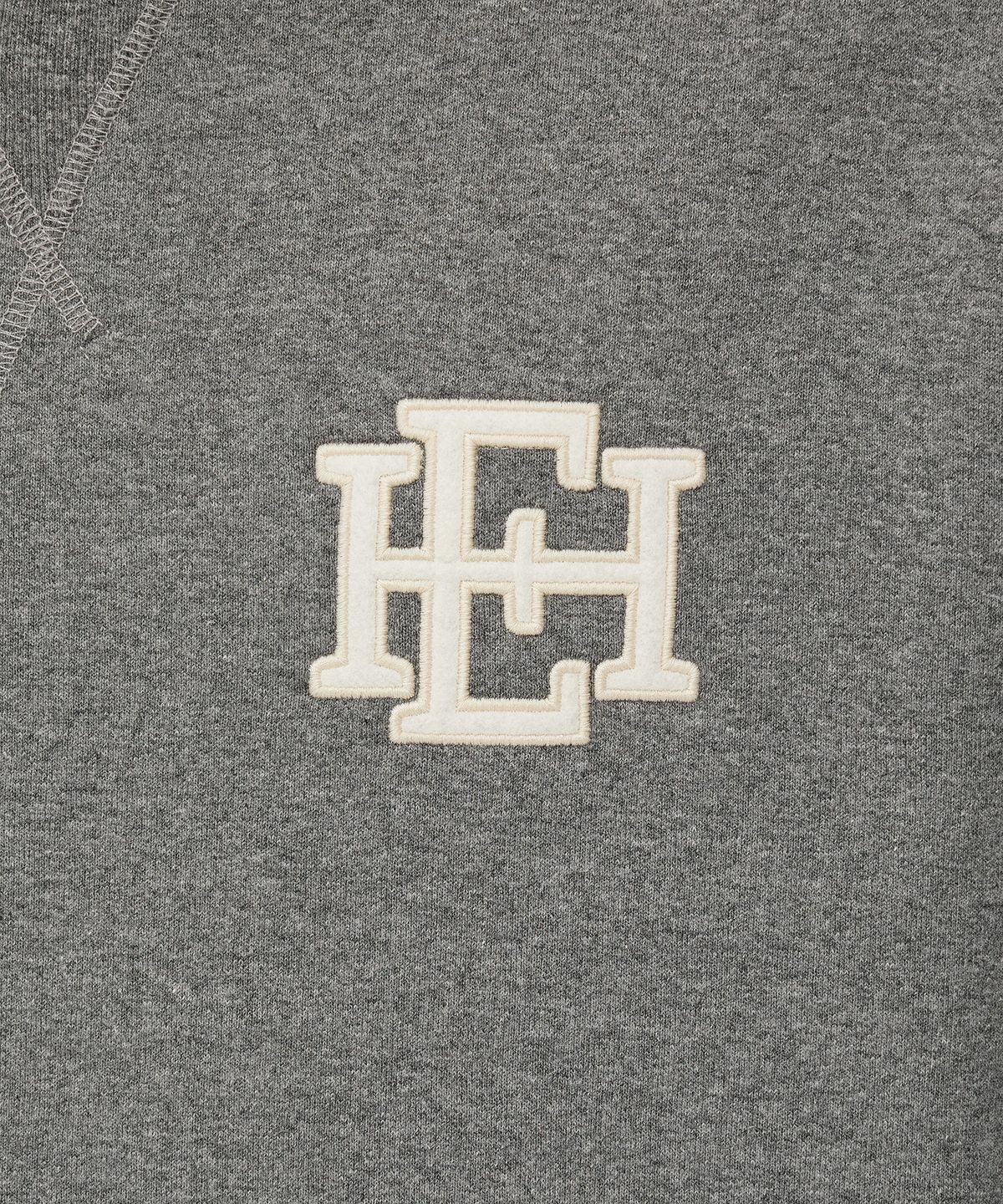이스트 하버 서플러스(EAST HARBOUR SURPLUS) 로고 프린트 워시드 스웻셔츠 그레이 / BEATLES 56