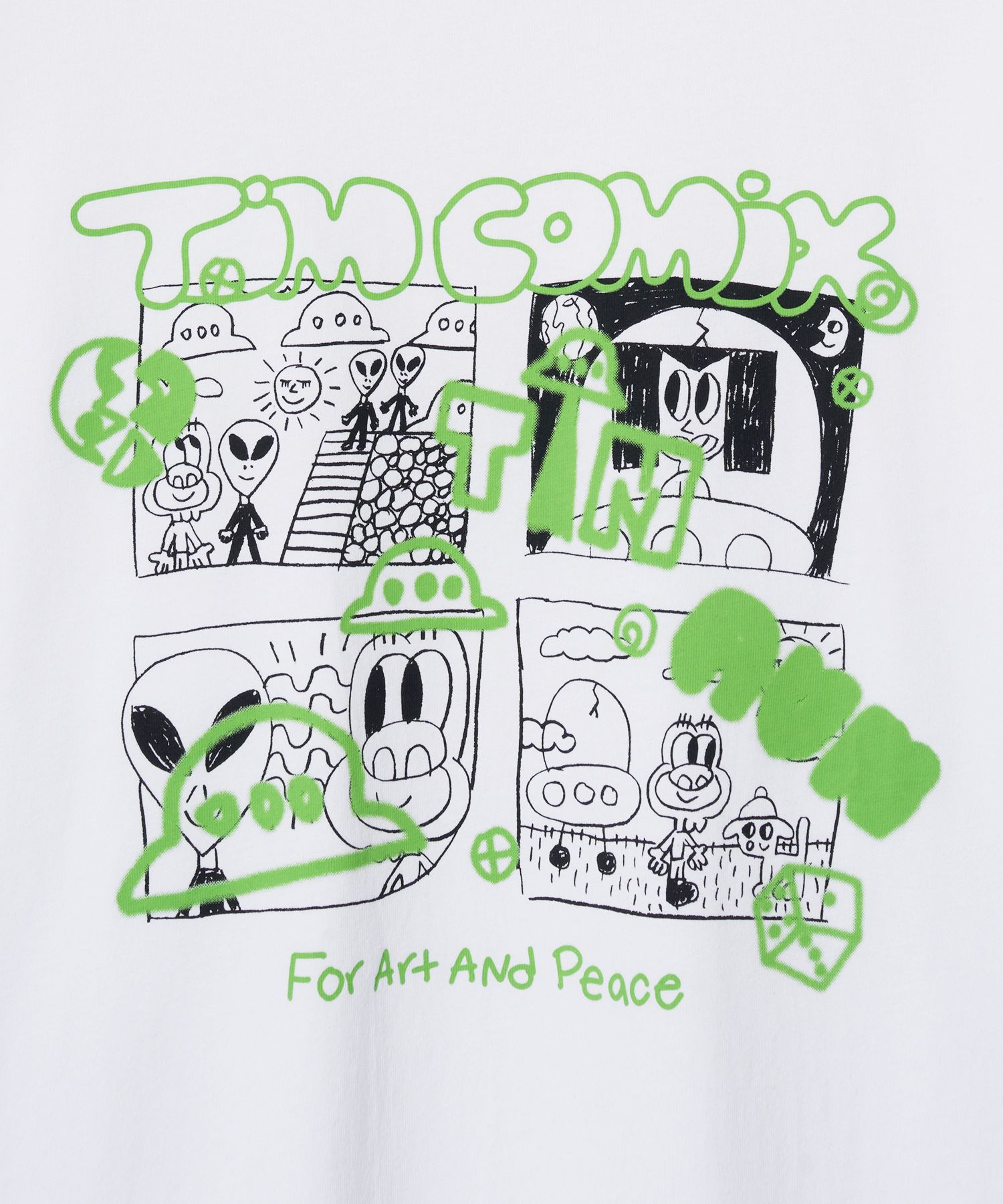 ★TIMCOMIX★ Comics Spray Cartoon Graphic Long Sleeve White MUSINSA | TIMCOMIX Comics Spray Cartoon Graphic Long