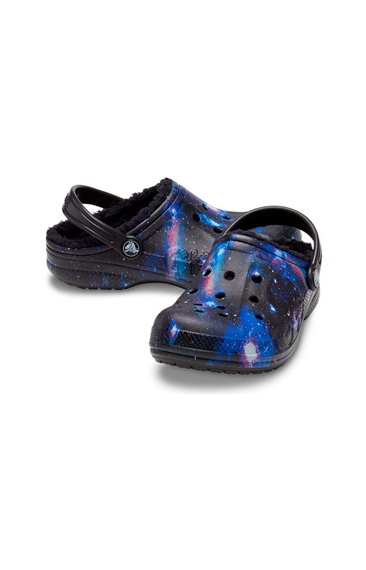 크록스키즈(CROCS KIDS) 키즈 바야 라인드 프린트 클로그 BKM (22FKCL207654)