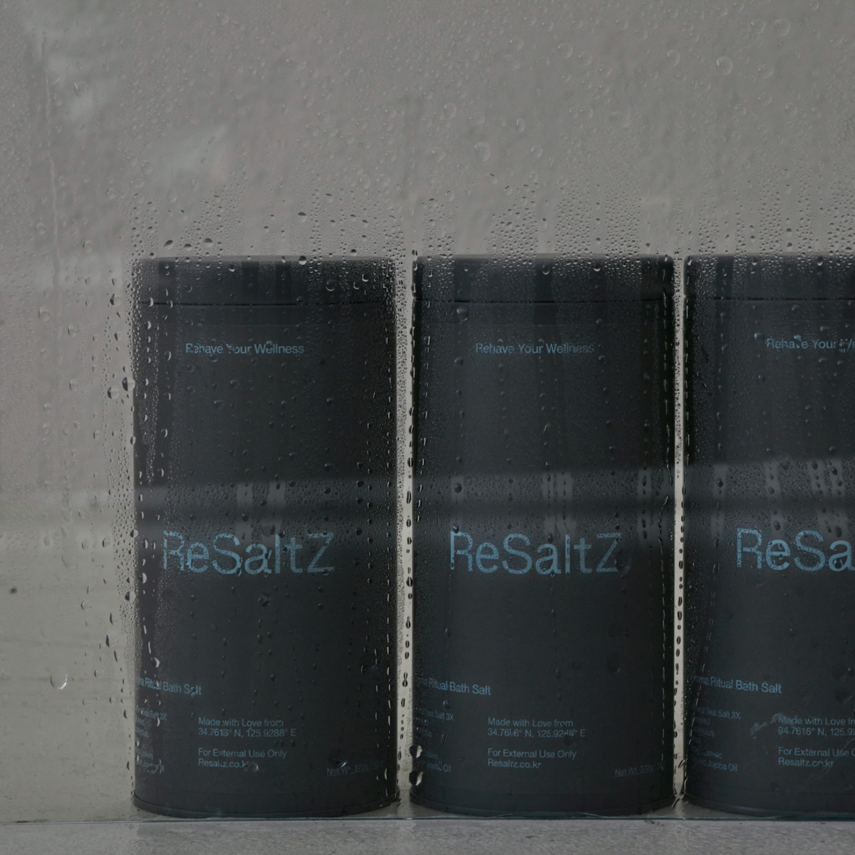 리솔츠(RESALTZ) 아로마 배쓰솔트 오션머스크 370g