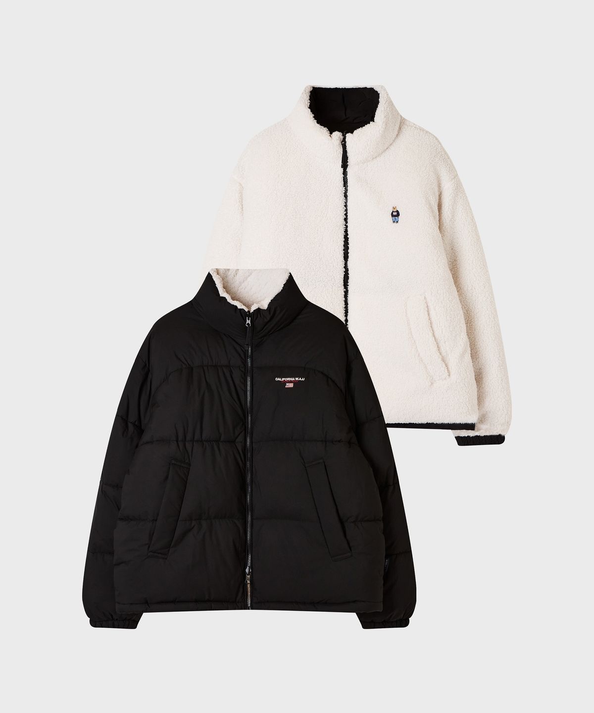 후아유(WHO.A.U) USA Reversible Puffer Padding(U) / WHJPG4V11U
