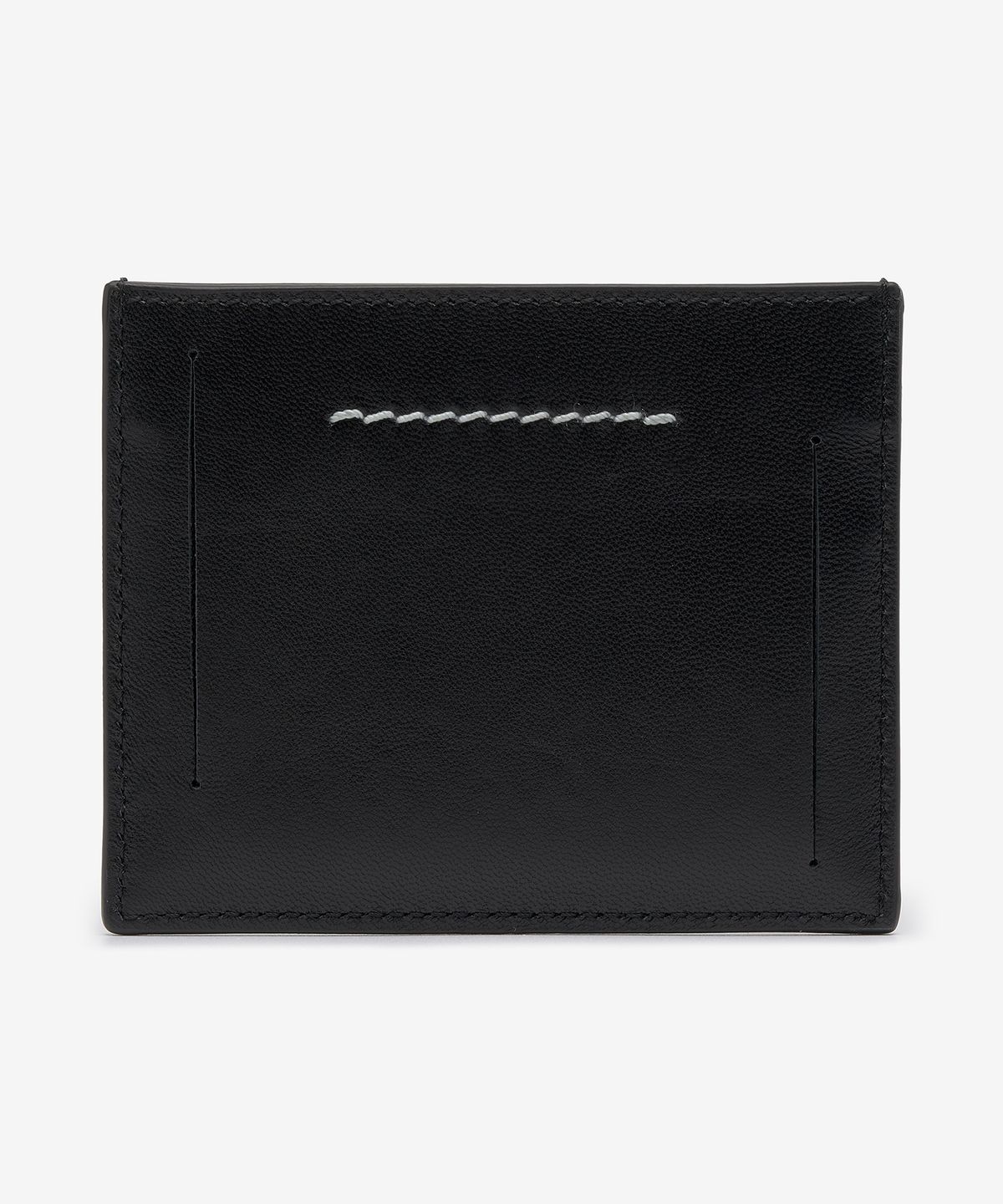 엠엠식스(MM6 MAISON MARGIELA) 로고 카드 홀더 - 블랙 / XS54UI0129P4812T8013