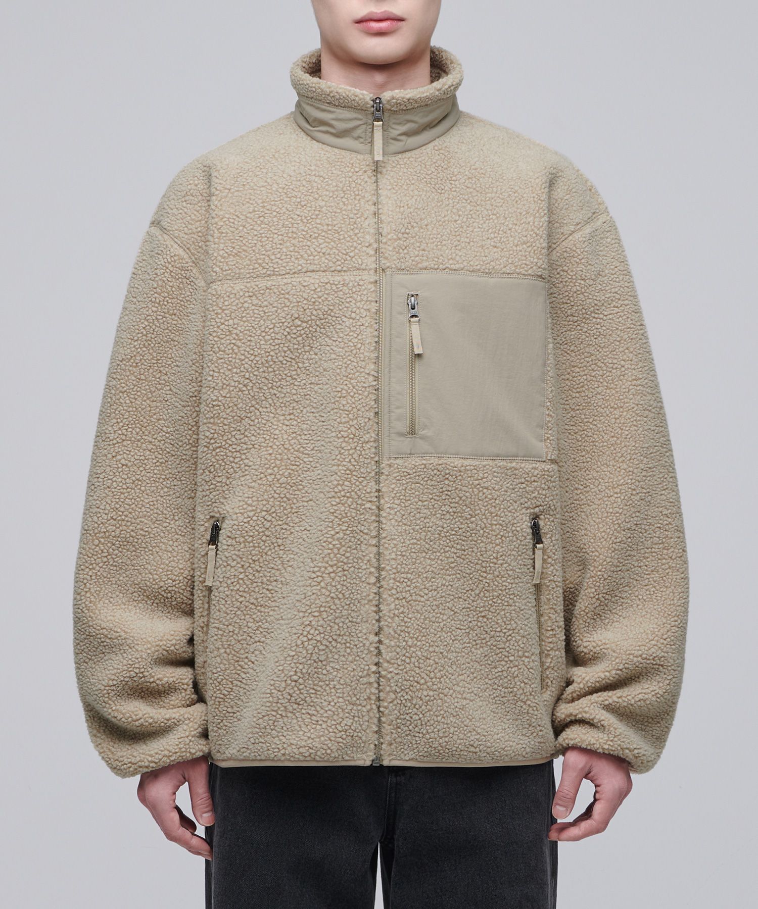 MUSINSA公式 | MUSINSA STANDARD オーバーサイズシェルパフリース