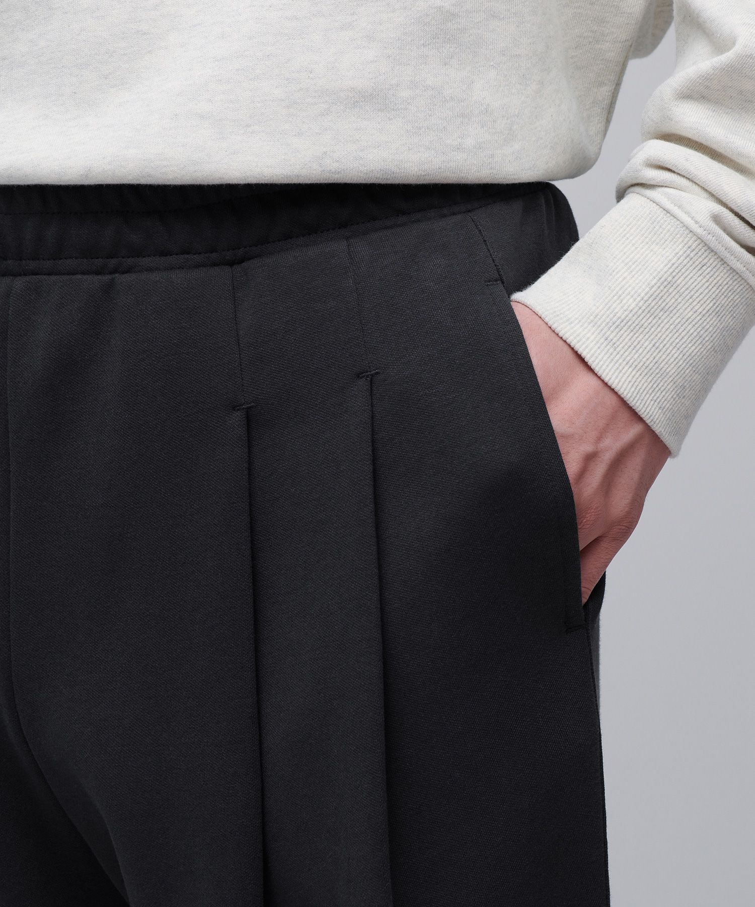 MUSINSA | MUSINSA STANDARD Double knit two-tuck wide lounge