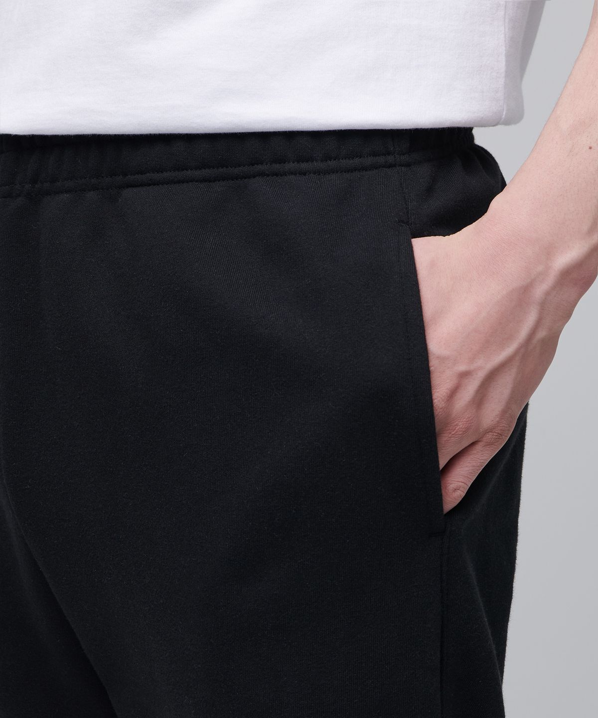 무신사 스탠다드(MUSINSA STANDARD) 리사이클 스웨트 팬츠 [블랙]