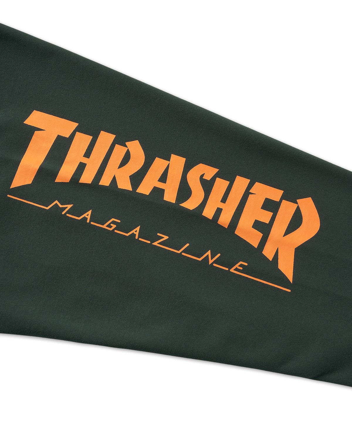 트레셔(THRASHER) 매거진 로고 스웻 조거 팬츠 그린