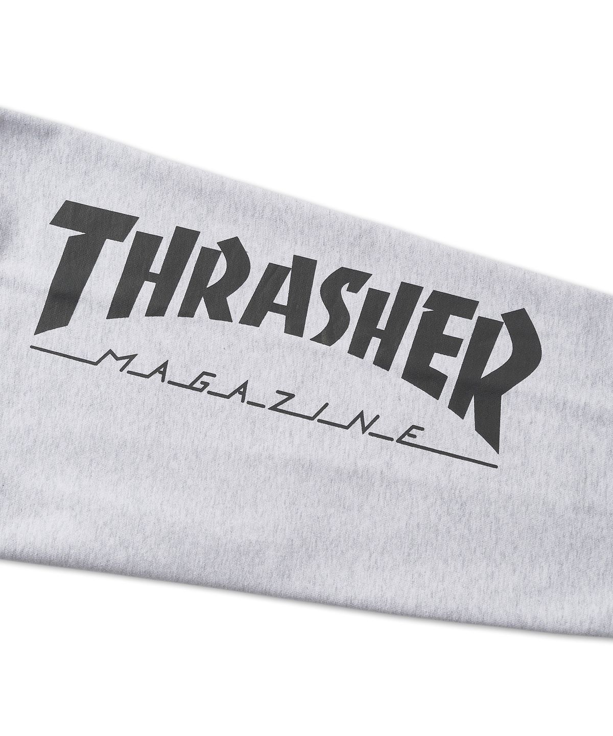 트레셔(THRASHER) 매거진 로고 스웻 조거 팬츠 화이트 멜란지