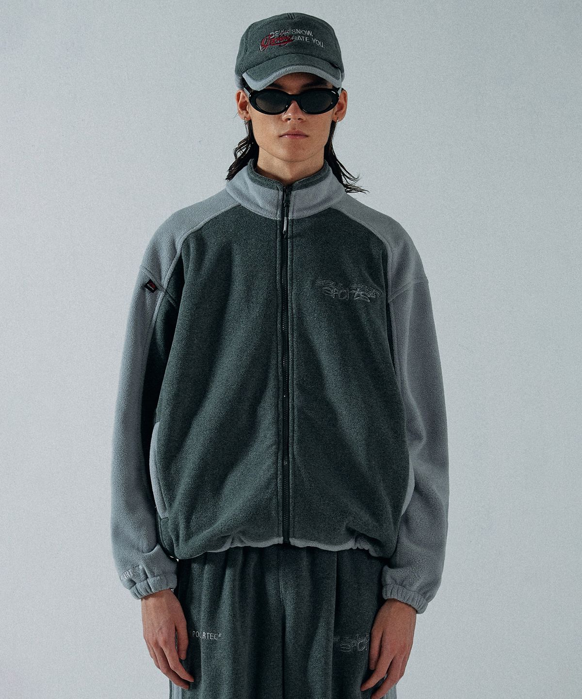 스컬프터(SCULPTOR) POLARTEC® Double Fleece Cap Melange Gray
