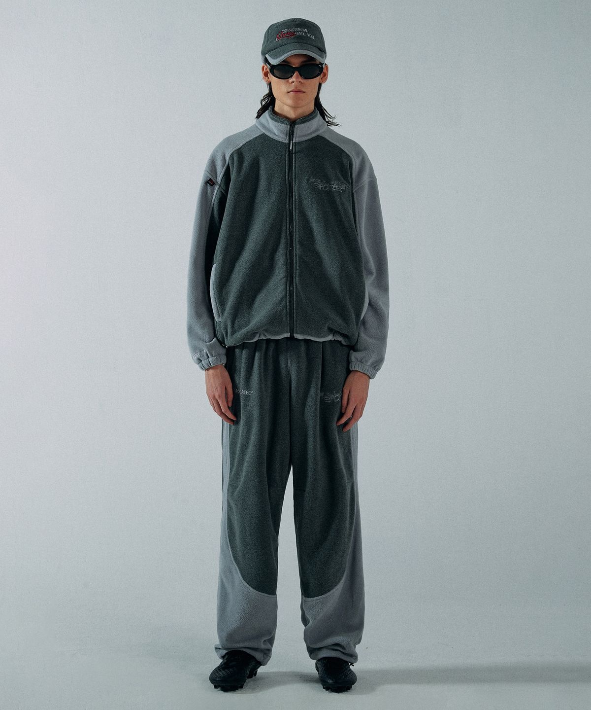 스컬프터(SCULPTOR) POLARTEC® Double Fleece Cap Melange Gray