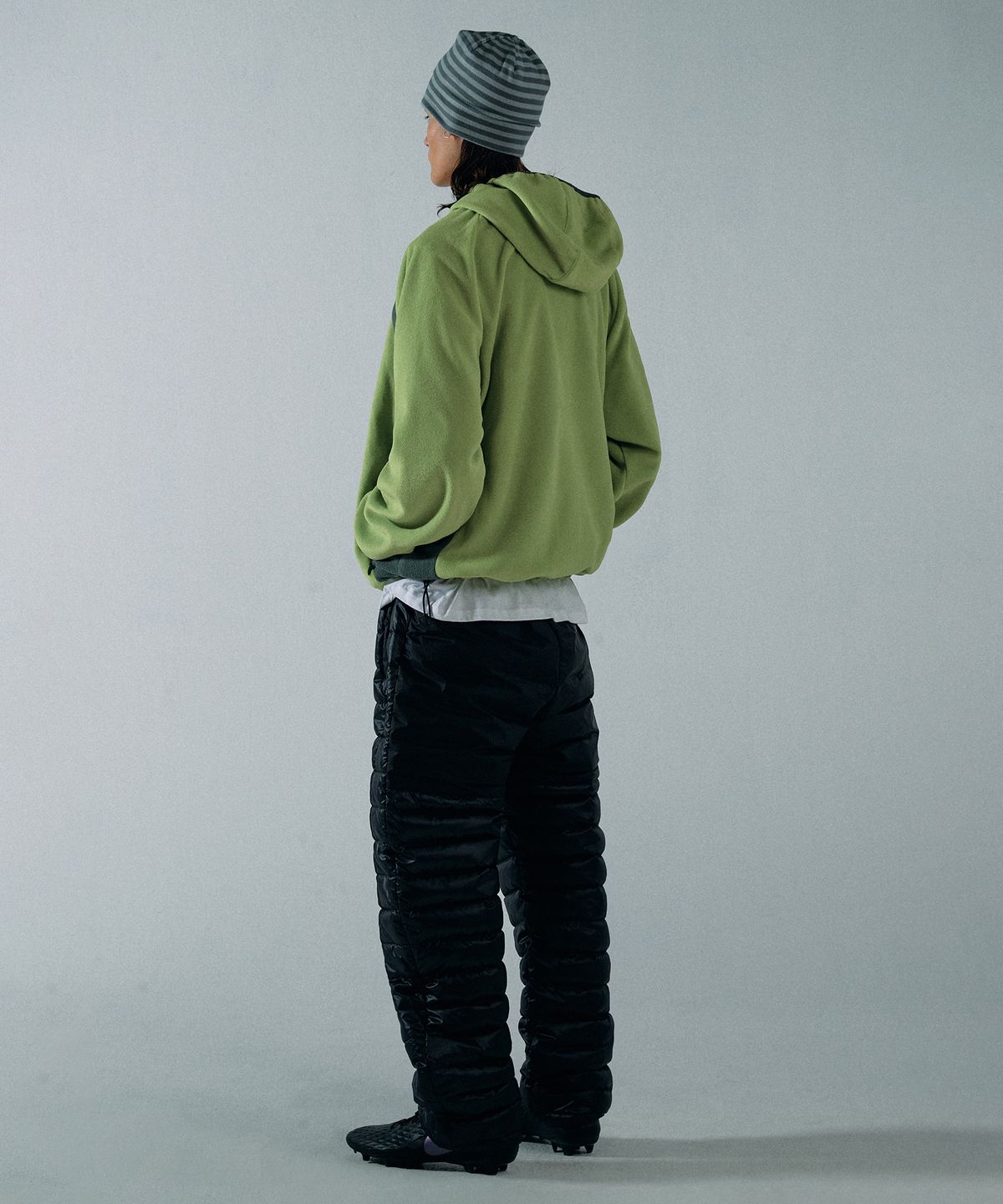 스컬프터(SCULPTOR) POLARTEC® Color Block Anorak Pullover Green