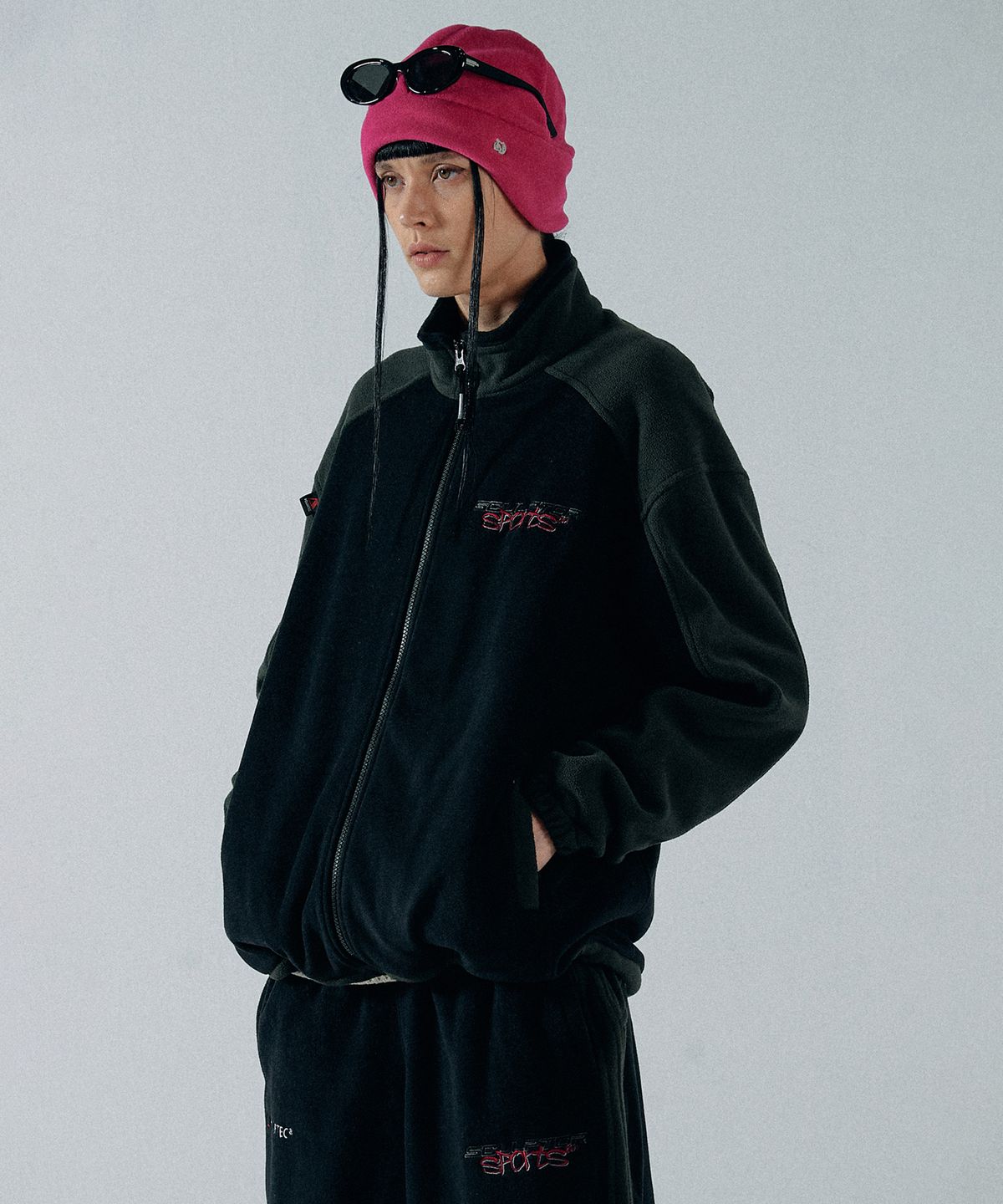 스컬프터(SCULPTOR) POLARTEC® Double Fleece Jacket Black