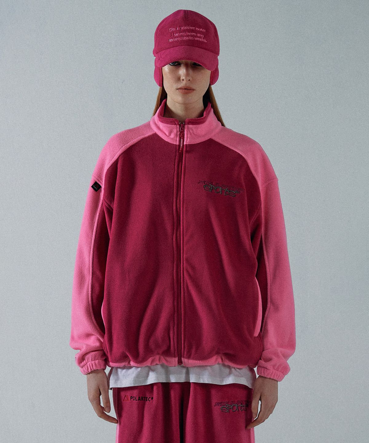 스컬프터(SCULPTOR) POLARTEC® Double Fleece Jacket Hot Pink