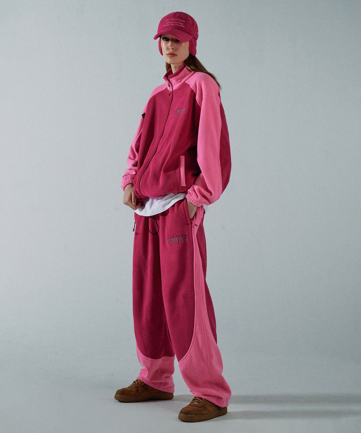 스컬프터(SCULPTOR) POLARTEC® Double Fleece Jacket Hot Pink