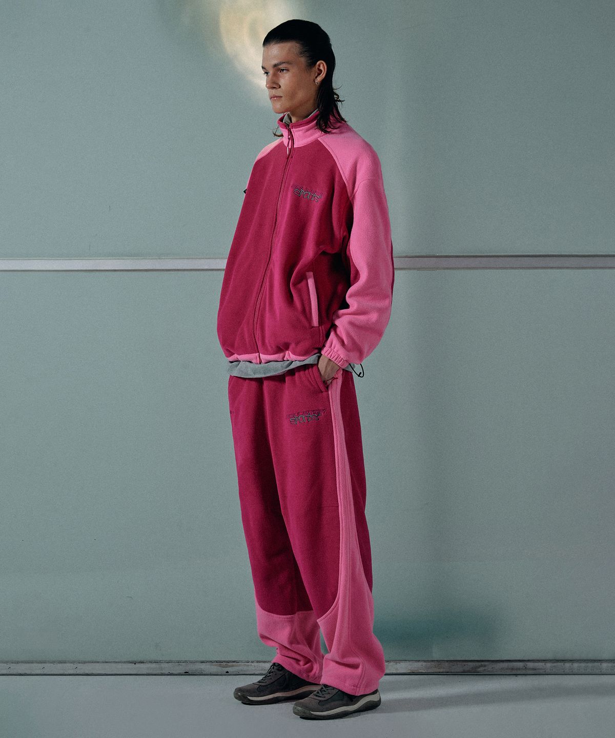 스컬프터(SCULPTOR) POLARTEC® Double Fleece Jacket Hot Pink