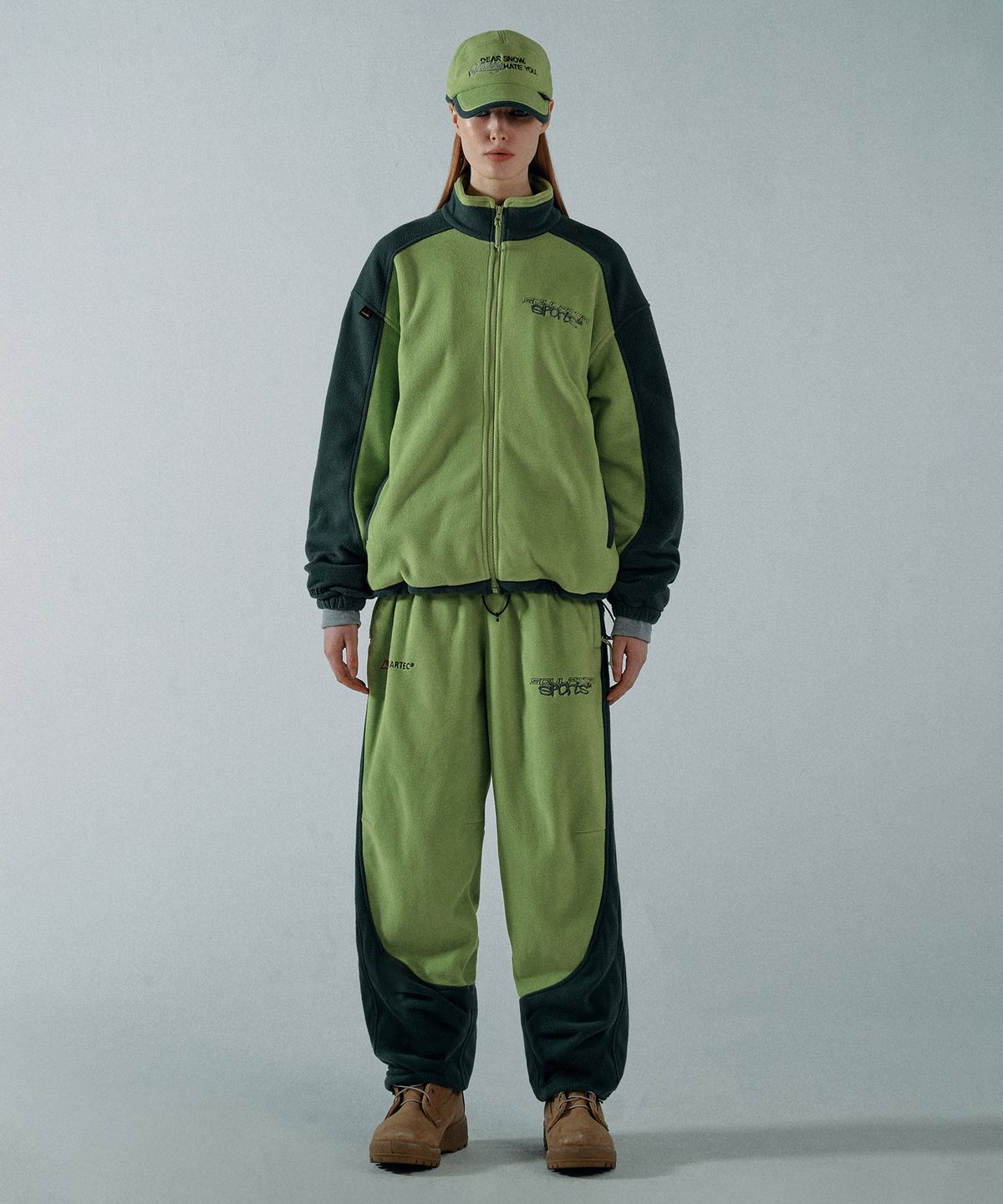 스컬프터(SCULPTOR) POLARTEC® Double Fleece Jacket Green