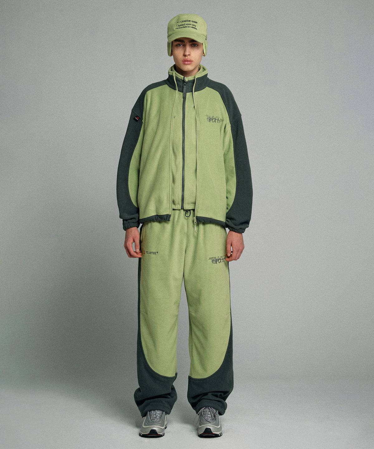 스컬프터(SCULPTOR) POLARTEC® Double Fleece Jacket Green