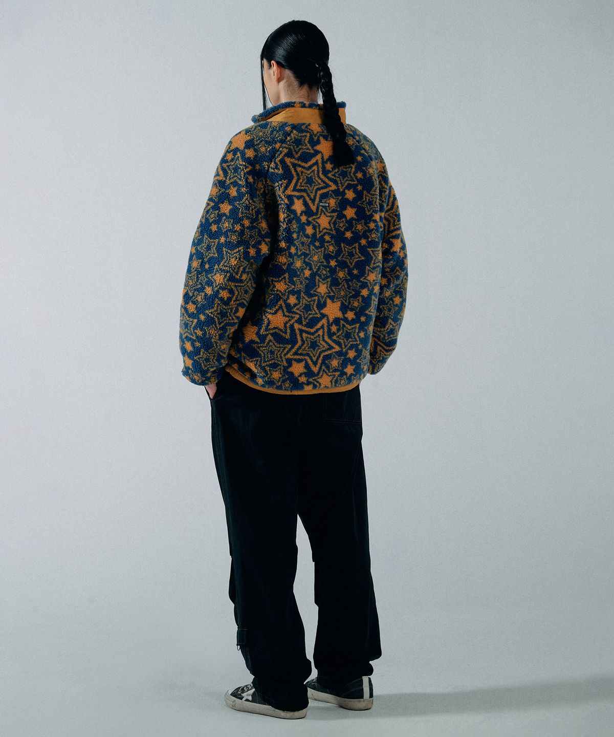 스컬프터(SCULPTOR) Sundry Color Sherpa Jacket Space Blue