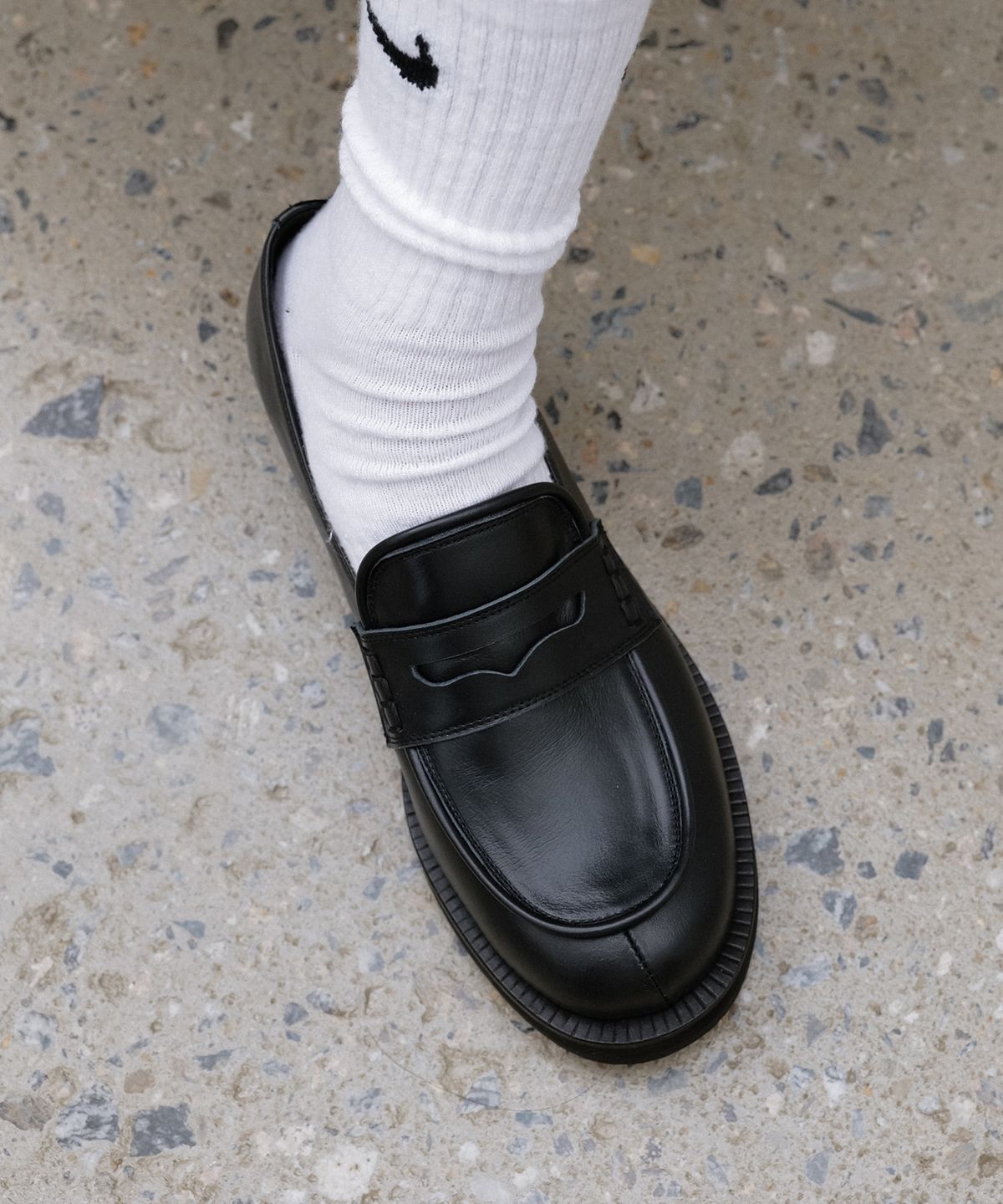키에레이(CHIELEI) PENNY LOAFER [C2F04 BK]