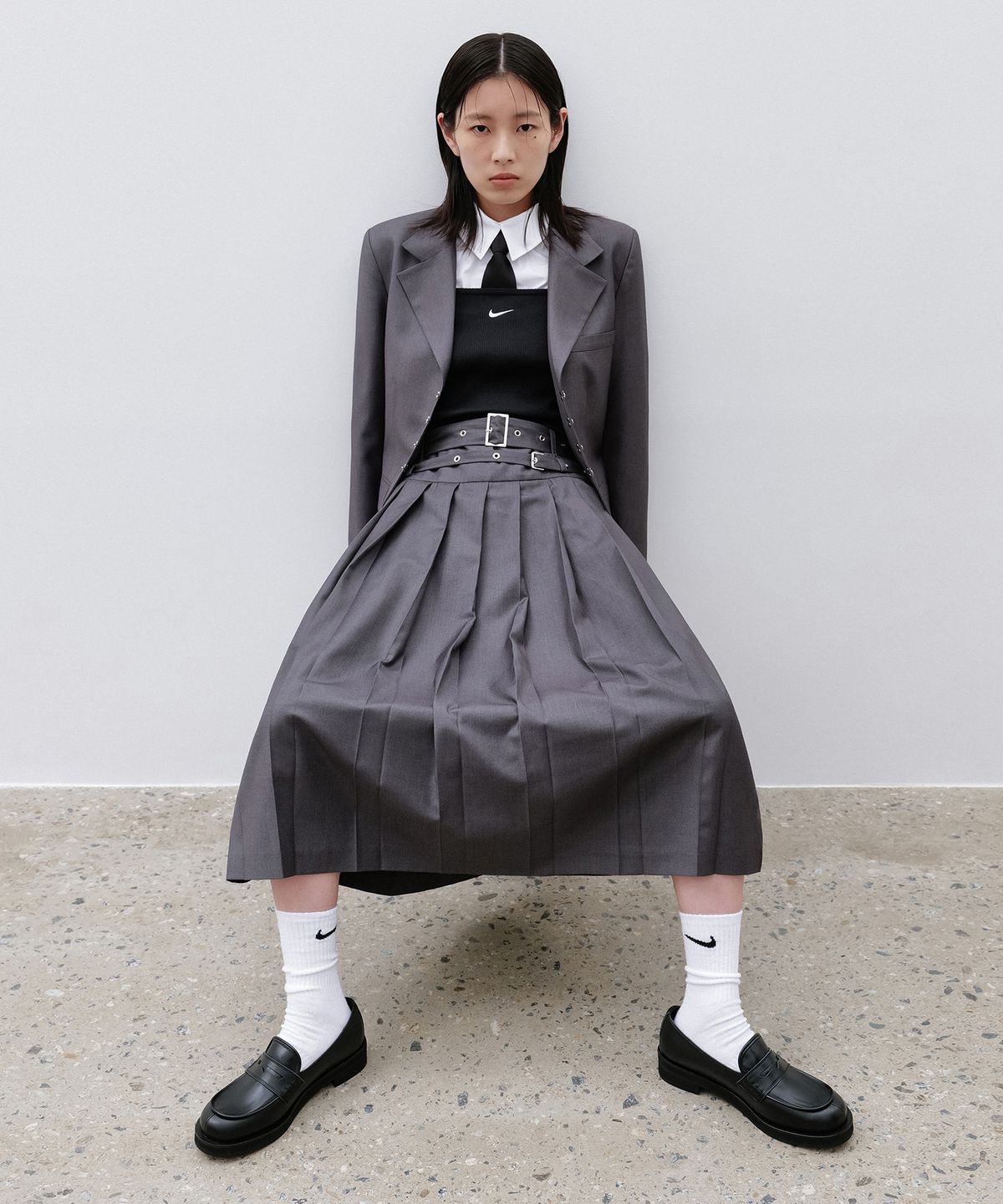 키에레이(CHIELEI) PENNY LOAFER [C2F04 BK]