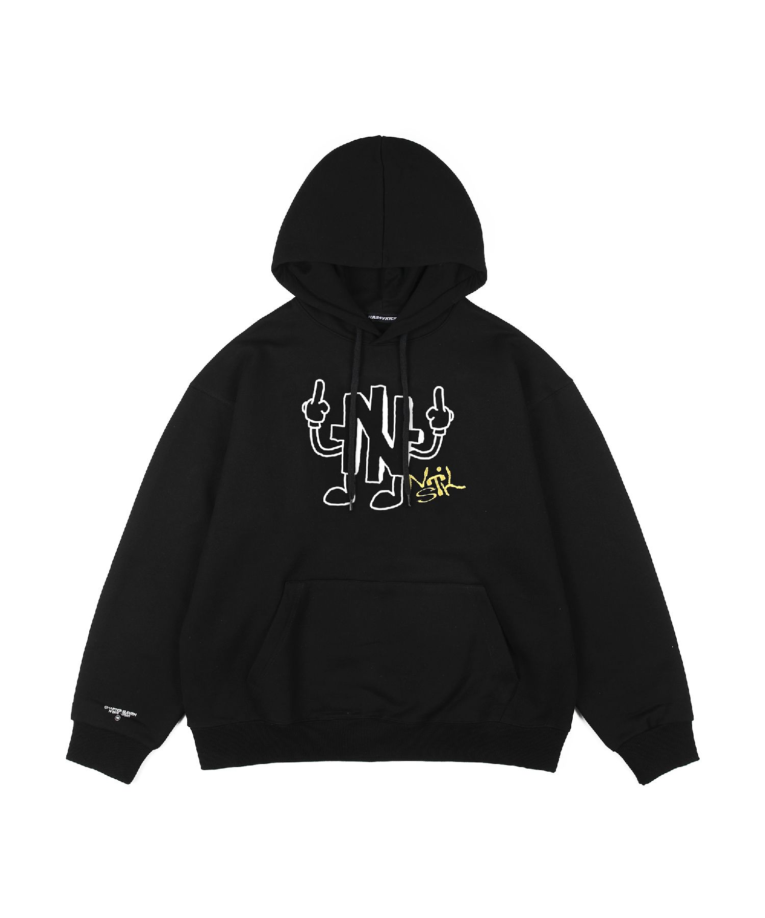MUSINSA公式 | NASTYKICK [NSTK] FTW Hoodie (Black)_K22ZB736