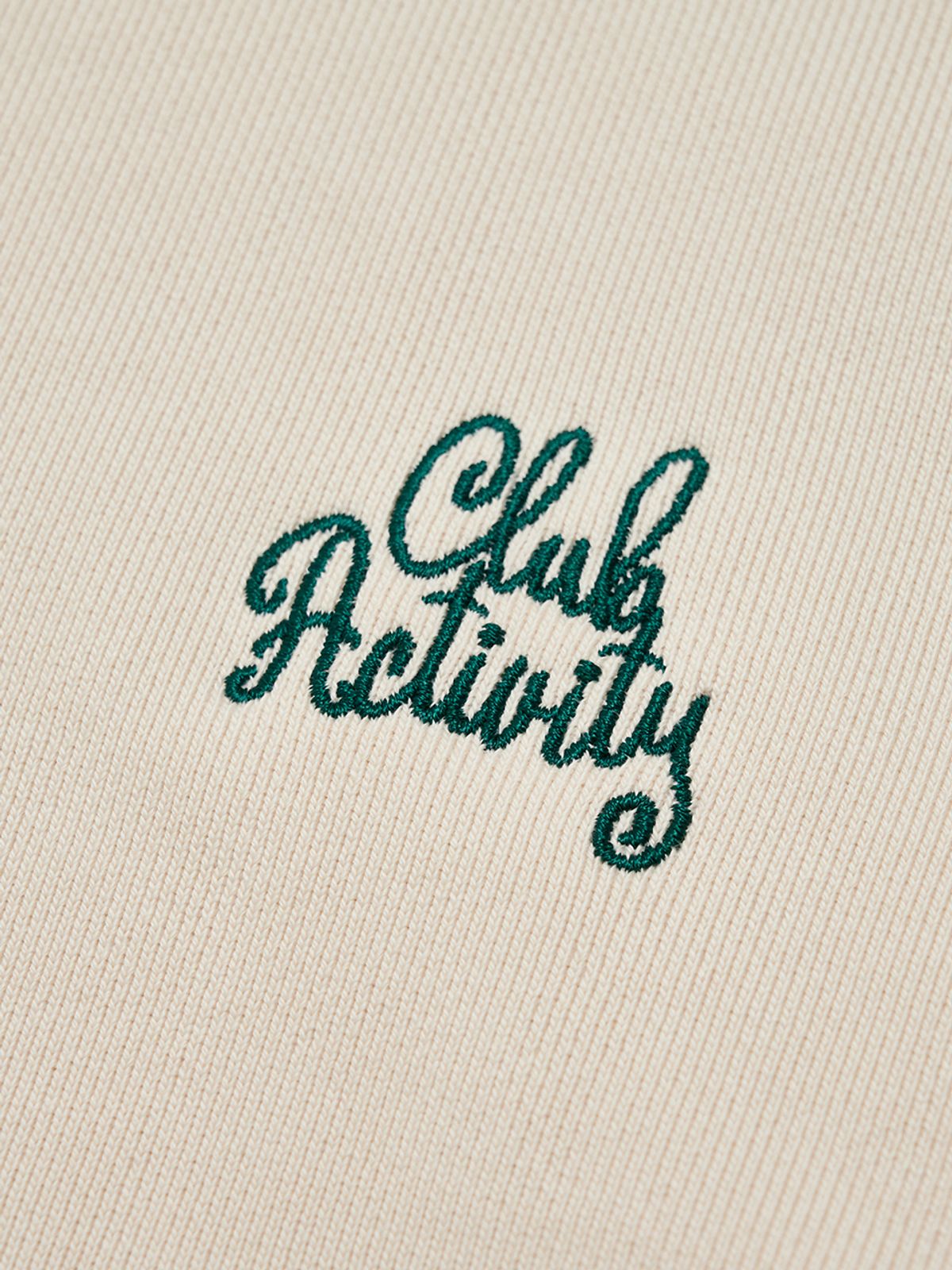 클럽액티비티(CLUBACTIVITY) Set-Up Hoodie Ivory