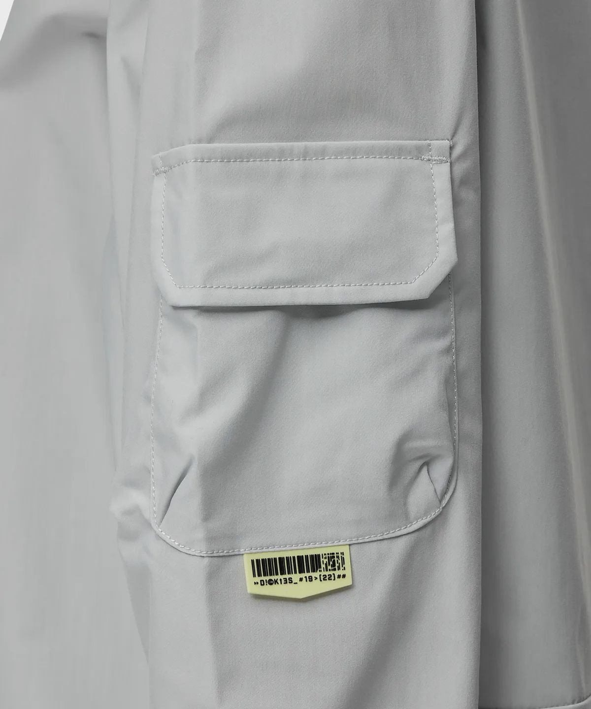 디키즈(DICKIES) 릴렉스드 스테이트먼트 롱 슬리브 셔츠 Oyster Mushroom