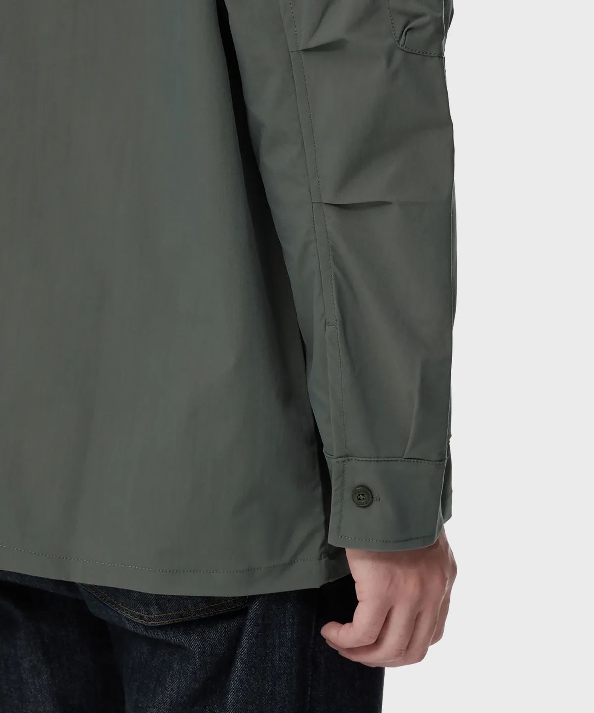디키즈(DICKIES) 릴렉스드 스테이트먼트 롱 슬리브 셔츠 Gunmetal