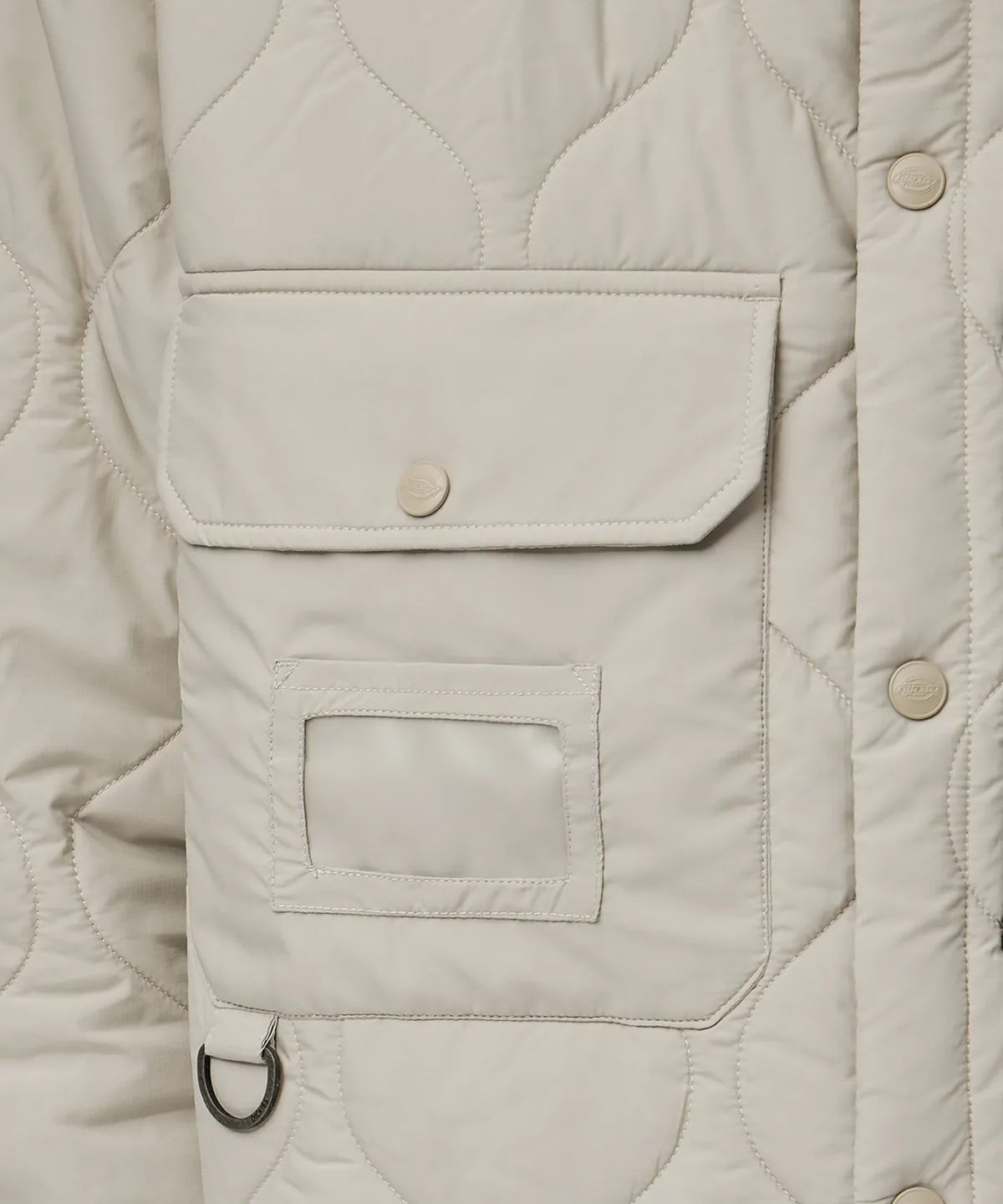 디키즈(DICKIES) 릴렉스드 패디드 트윌 재킷 Stone