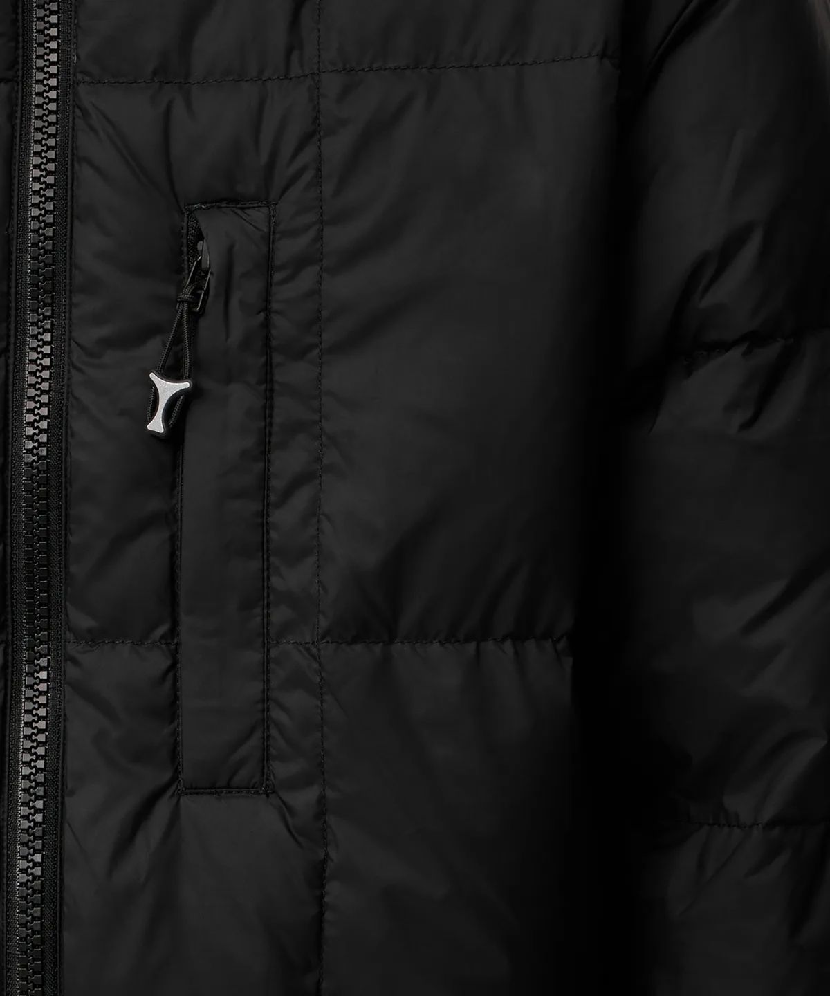 디키즈(DICKIES) 커버 힙 후디드 릴렉스드 롱 점퍼 Black