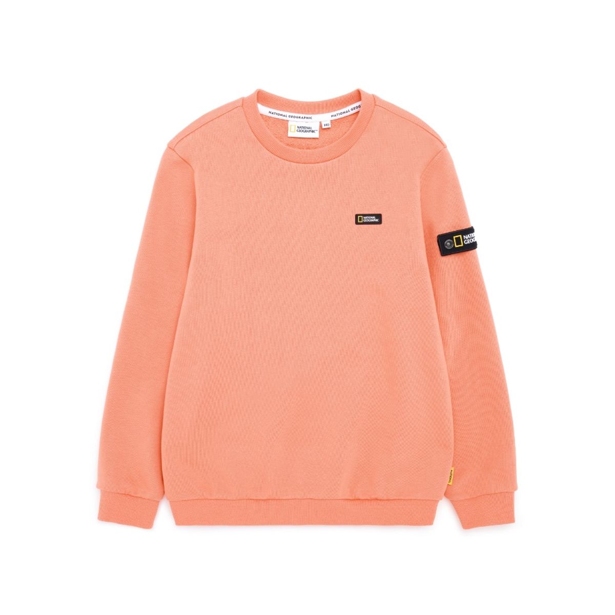 내셔널지오그래픽 키즈(NATIONAL GEOGRAPHIC KIDS) K224USW940 컨셉 그래픽 맨투맨 티셔츠 S ORANGE