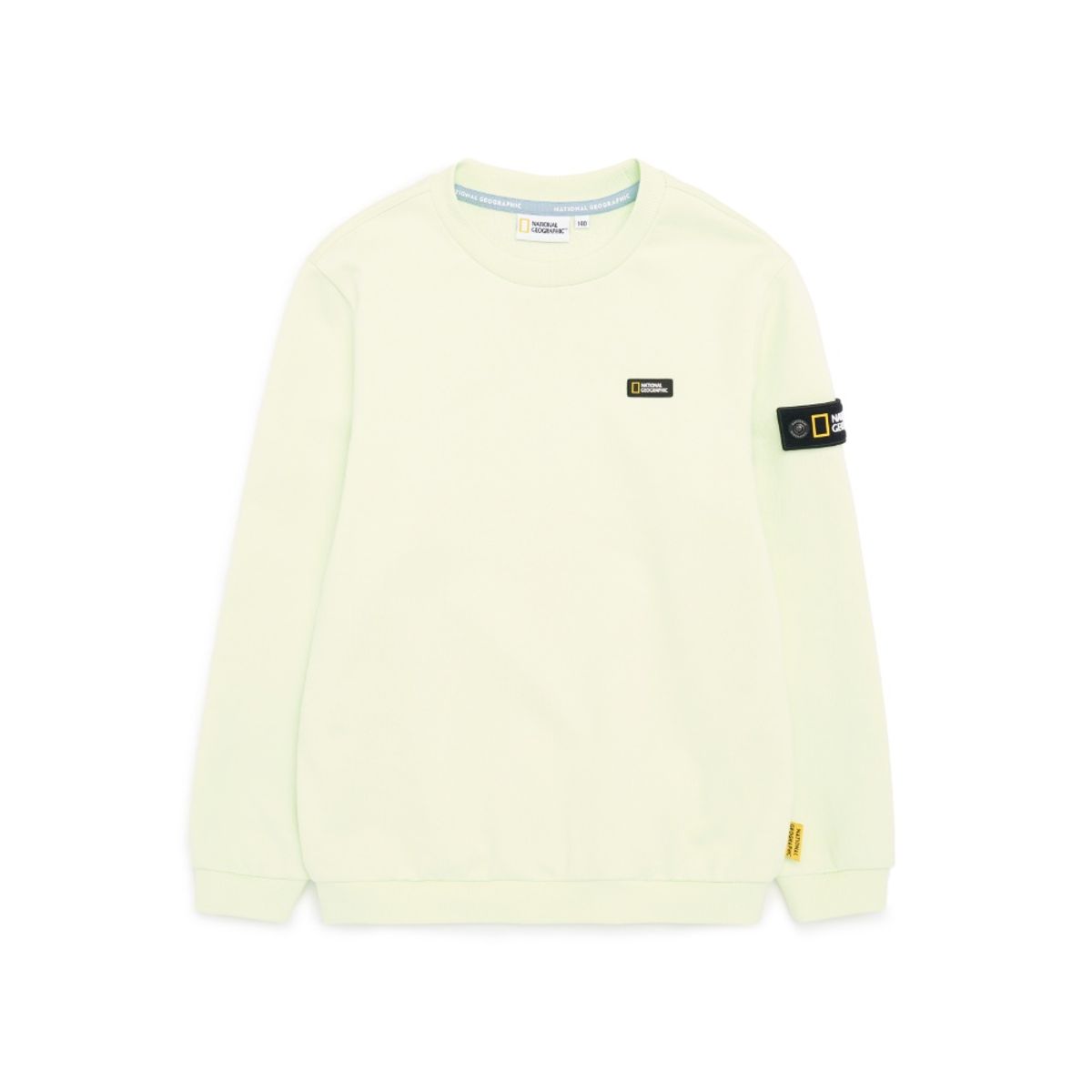 내셔널지오그래픽 키즈(NATIONAL GEOGRAPHIC KIDS) K224USW940 컨셉 그래픽 맨투맨 티셔츠 FOAM GREEN