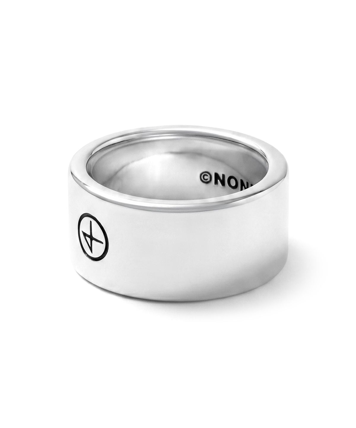 논논(NONENON) LOGO FLAT RNG(9mm)