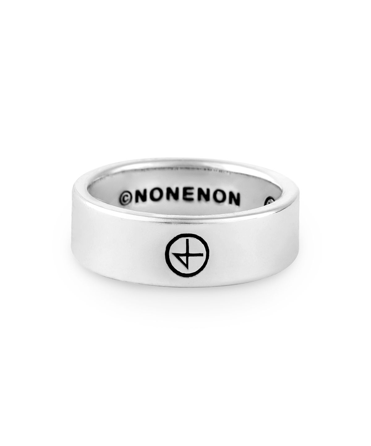 논논(NONENON) LOGO FLAT RNG(6mm)