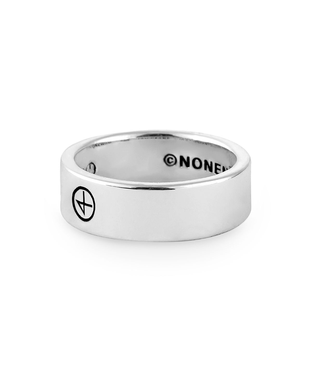 논논(NONENON) LOGO FLAT RNG(6mm)