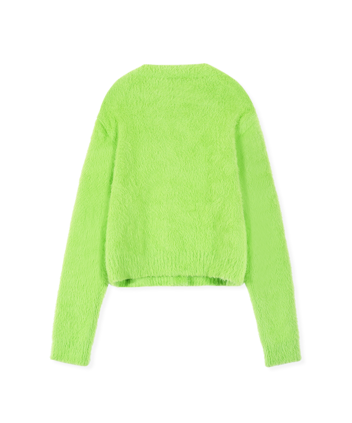 벌스원(VERSE ONE) ROUND NECK CARDIGAN NEON GREEN(FOR WOMEN)