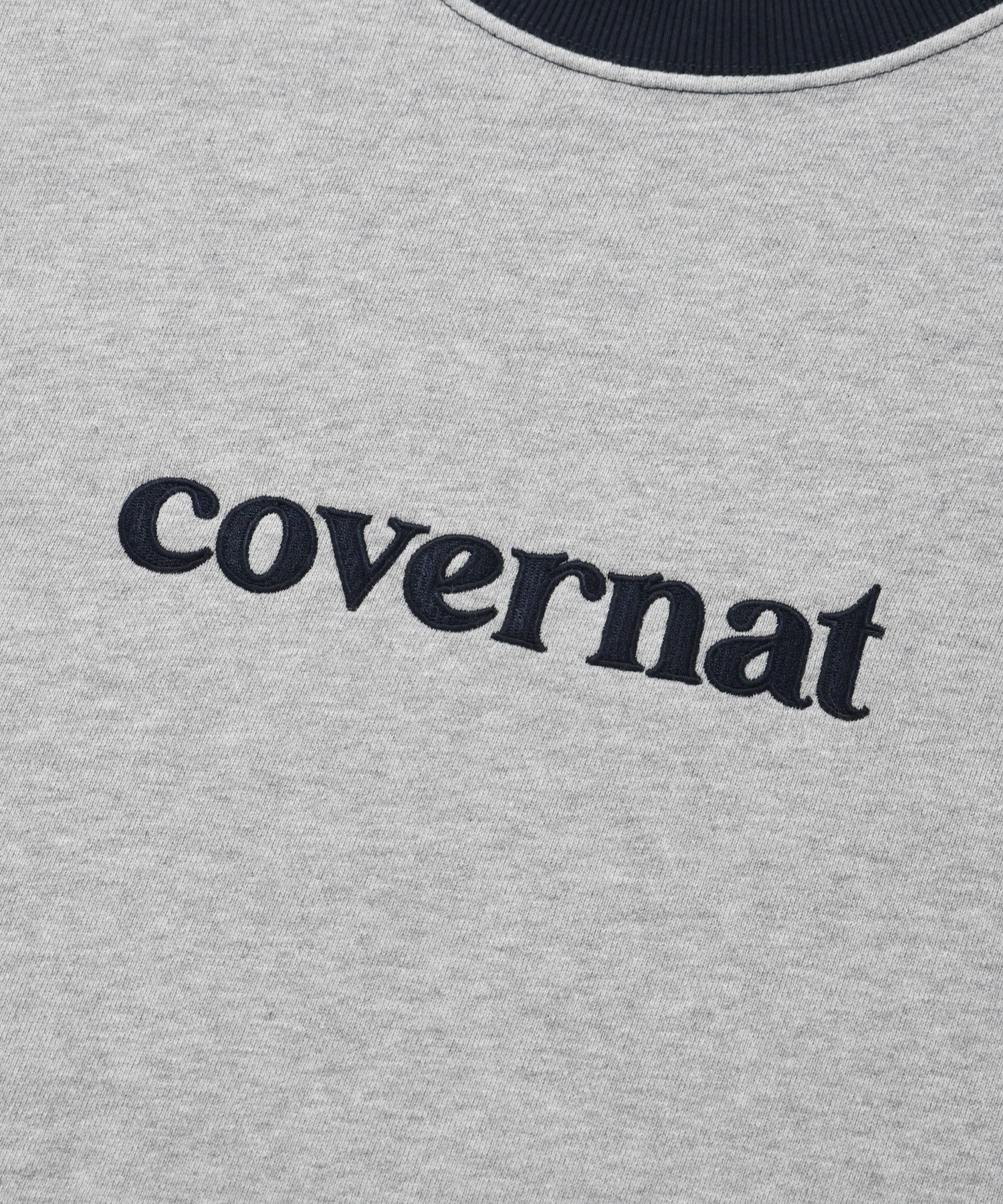 ★人気★【COVERNAT】★Clip logo raglan overfit sweatshir.t★ MUSINSA公式 | COVERNAT Clip Logo Raglan Overfit Sweatshirt Navy