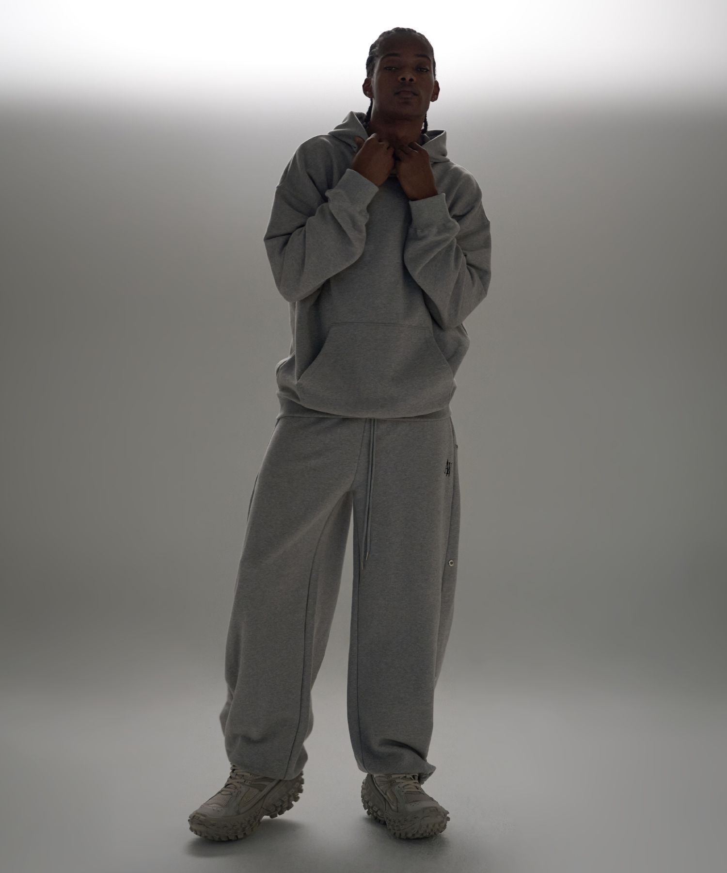 【massnoun】22FW★ WIDE SLIT SNAP PANTS massnoun】22FW☆ WIDE SLIT SNAP PANTS (MASSNOUN/ボトムス