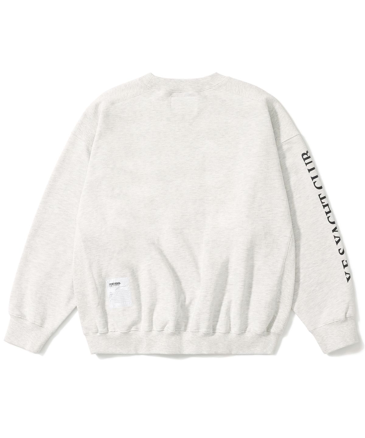 예스아이씨(YESEYESEE) Y.E.S Yacht Sweatshirt Light Grey