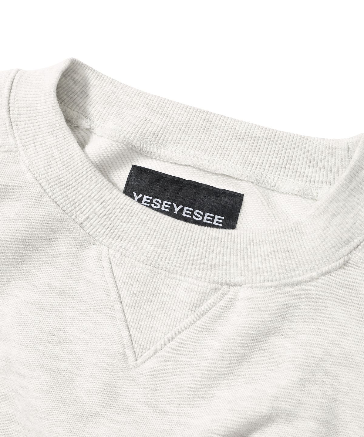 예스아이씨(YESEYESEE) Y.E.S Yacht Sweatshirt Light Grey