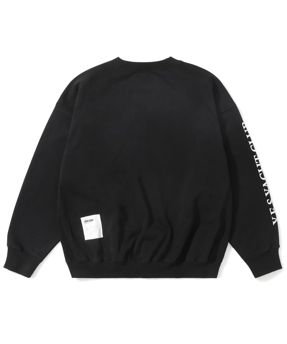 예스아이씨(YESEYESEE) Y.E.S Yacht Sweatshirt Black
