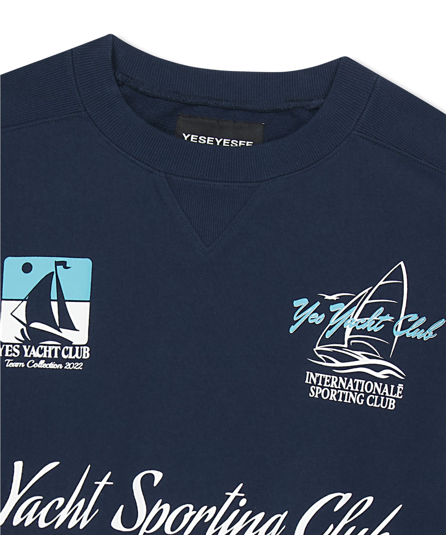 スウェット・トレーナー YESEYESEE YES Yacht Sweatshirt Navy YS230TSWCW02NAV MUSINSA公式 | YESEYESEE YES Yacht Sweatshirt Navy