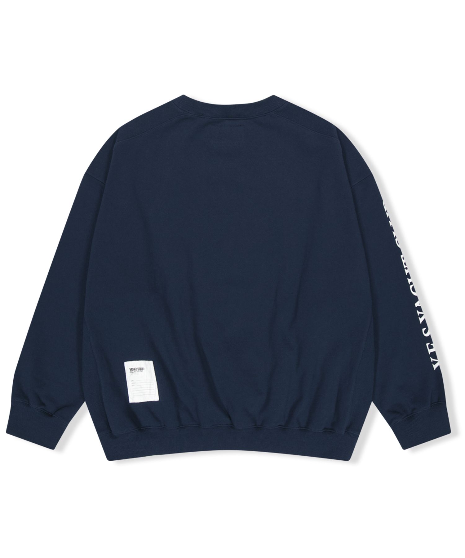 MUSINSA | YESEYESEE YES Yacht Sweatshirt Navy
